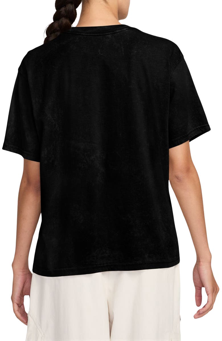 Jordan Flight Cotton Graphic T-Shirt, Alternate, color, Black/ White