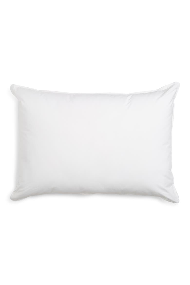 Moves with You Down Alternative Pillow, Main, color, WHITE