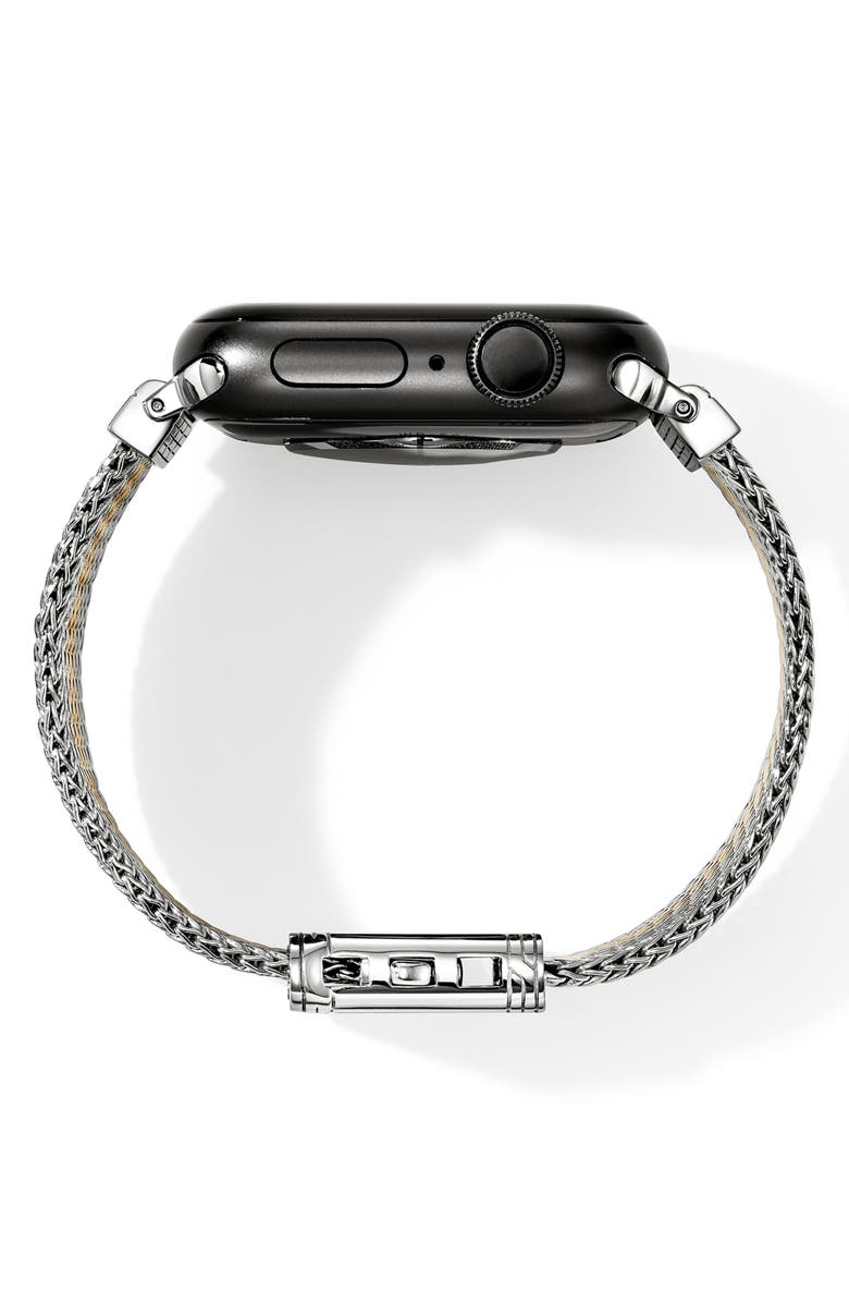 John Hardy Mixed Metal Smart Watch Strap, Alternate, color, Silver And Gold