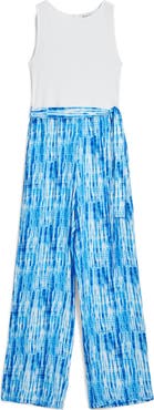 Desigual Tie Dye Print Wide Leg Pants