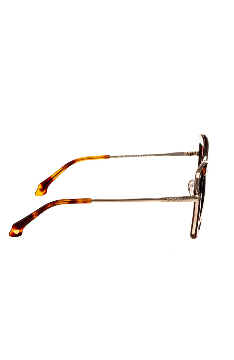 BERTHA Ellie Handmade in Italy Sunglasses, Alternate, color, Tortoise