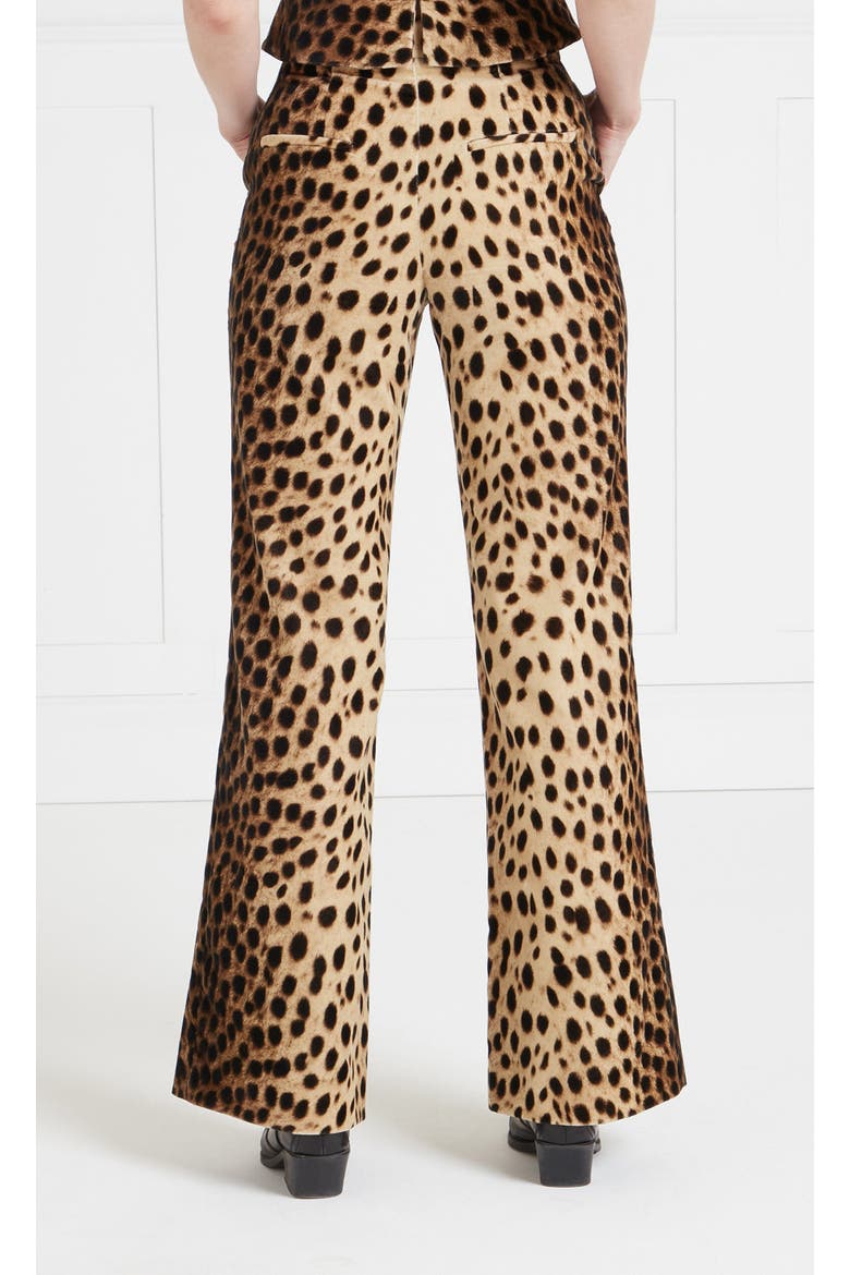 Nemera Velvet Trousers, Alternate, color, Brown