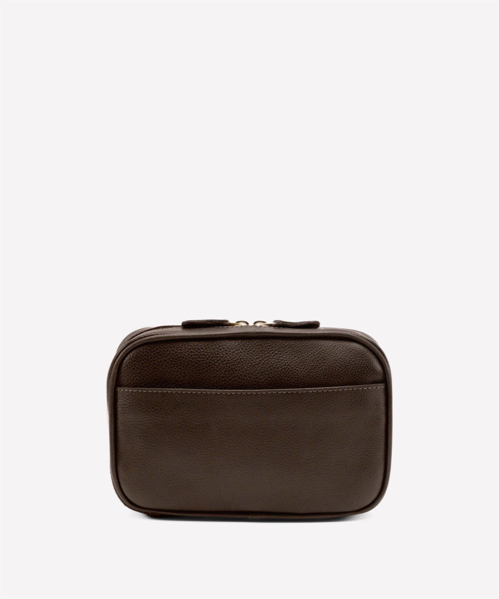 Utility Case No. 305, Alternate, color, Vintage Walnut Leather