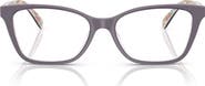 COACH 52mm Cat Eye Optical Glasses