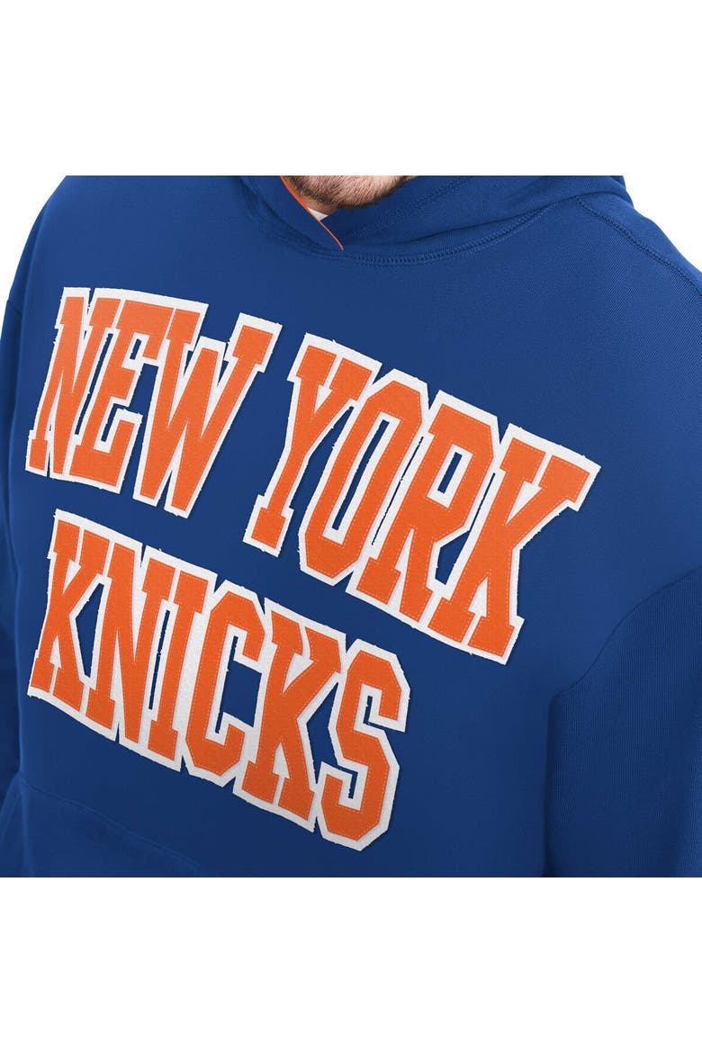 Men's Tommy Jeans Blue New York Knicks Greyson Pullover Hoodie, Alternate, color, Blue