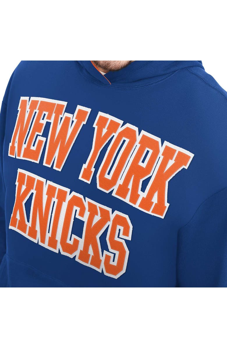 TOMMY JEANS Men's Tommy Jeans Blue New York Knicks Greyson Pullover Hoodie, Alternate, color, Blue