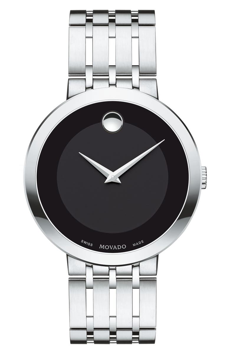 Movado 'Esperanza' Bracelet Watch, 39mm, Main, color, 