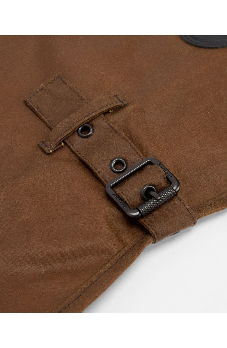 Barbour Waxed Cotton Dog Coat, Alternate, color, Tan