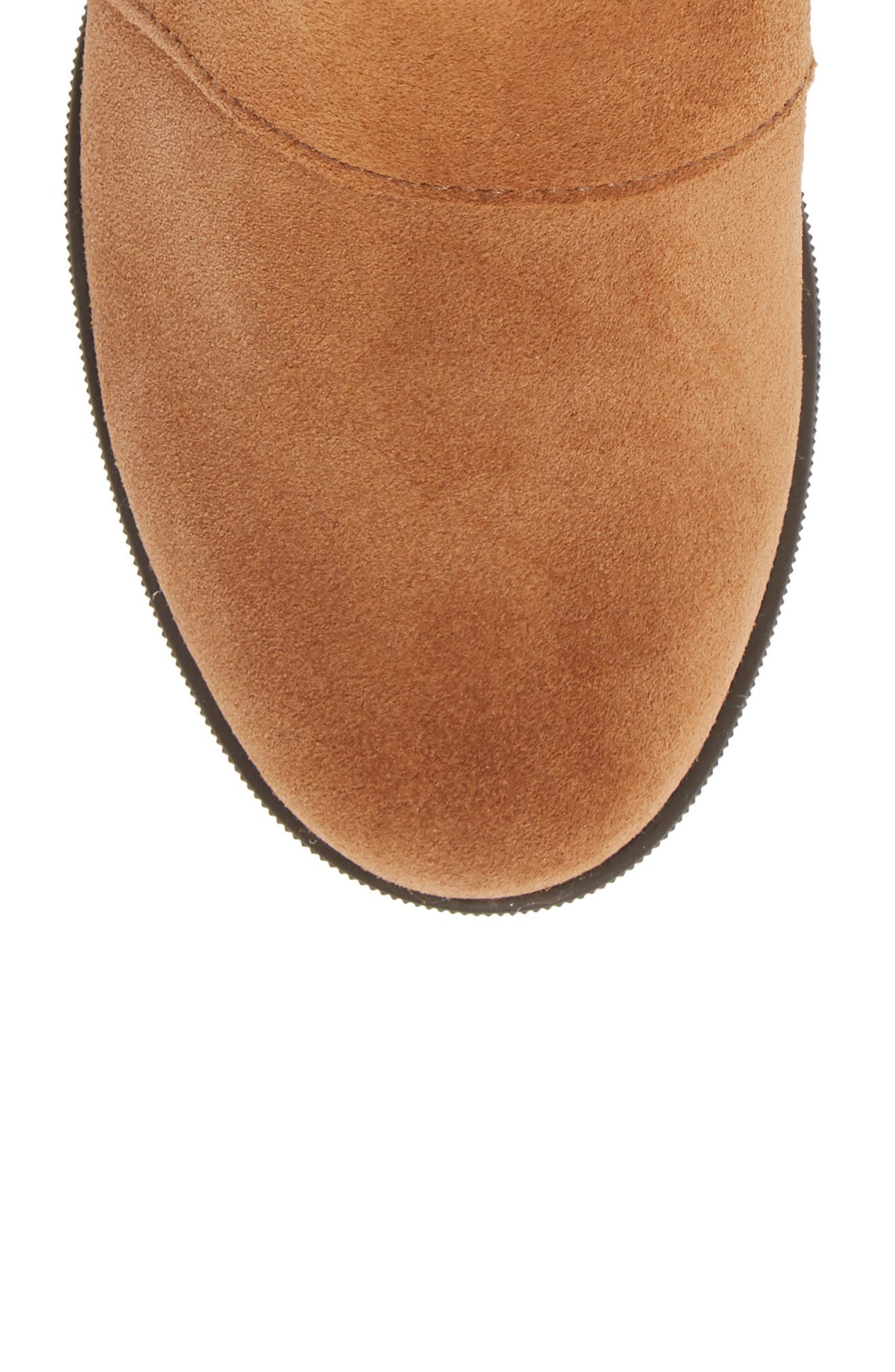 Kids' Joan of Arctic II Waterproof Wedge Bootie, Alternate, color, VELVET TAN