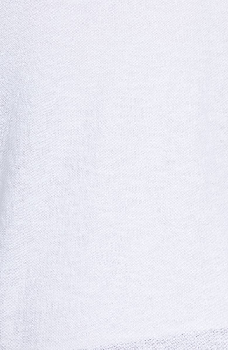 Caslon<sup>®</sup> Linen & Cotton Open Front Cardigan, Alternate, color,