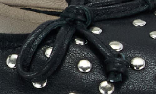 Yosi Samra Stella Stud Ballet Flat In Black