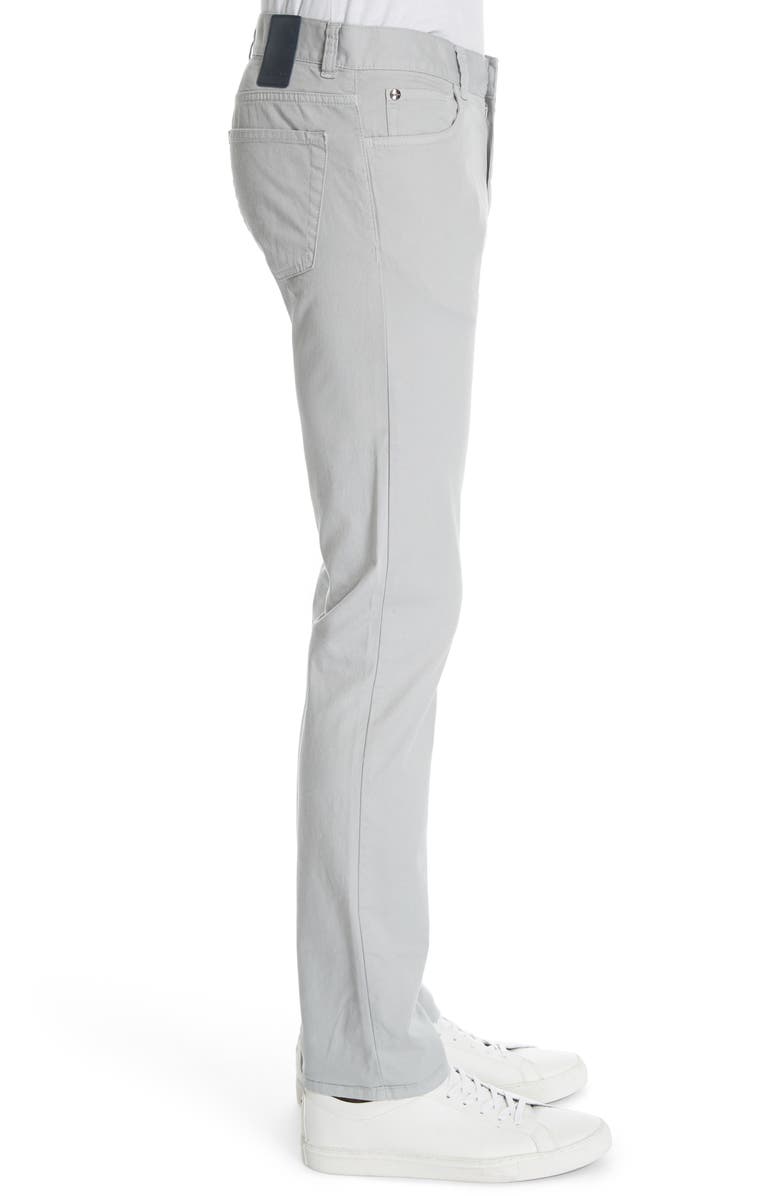Canali Stretch Wool Classic Fit Five-Pocket Trousers, Alternate, color, 