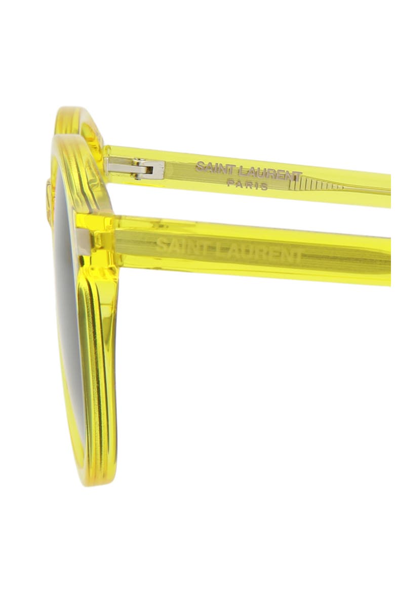 50mm Round Sunglasses, Alternate, color, YELLOW BLACK