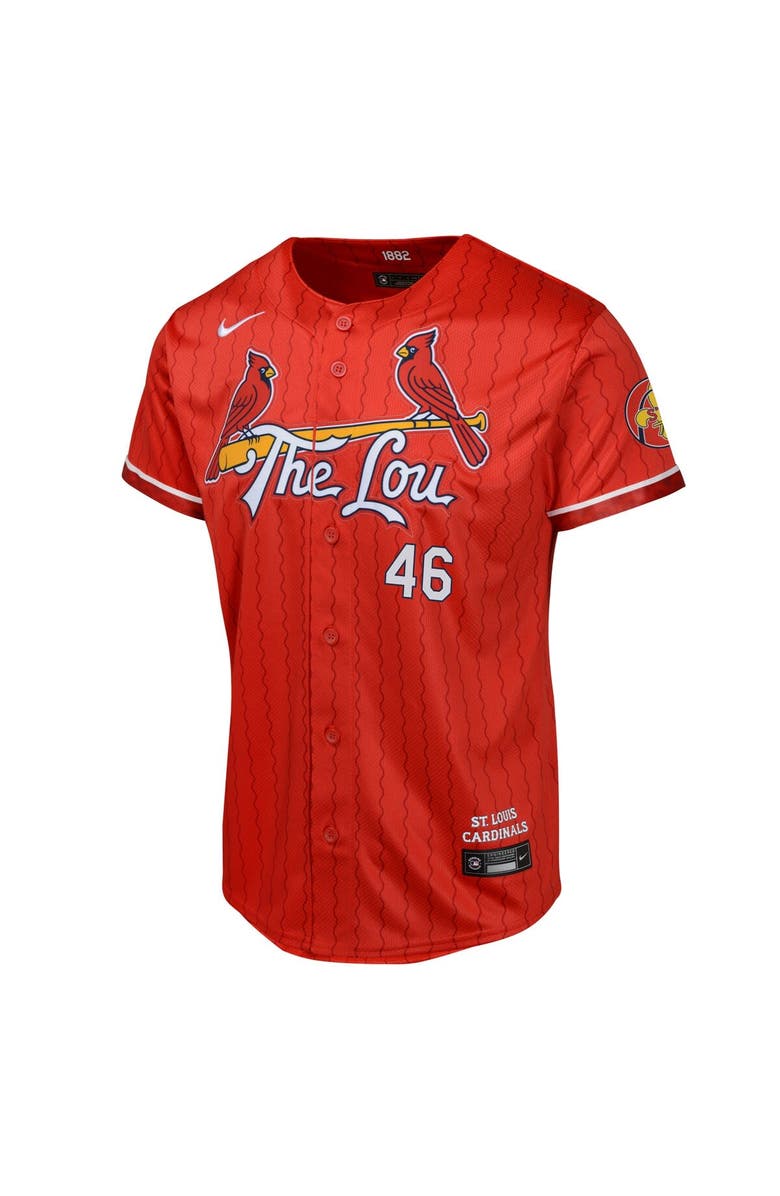 Nike Youth Nike Paul Goldschmidt Red St. Louis Cardinals 2024 City Connect Limited Player Jersey, Alternate, color, 