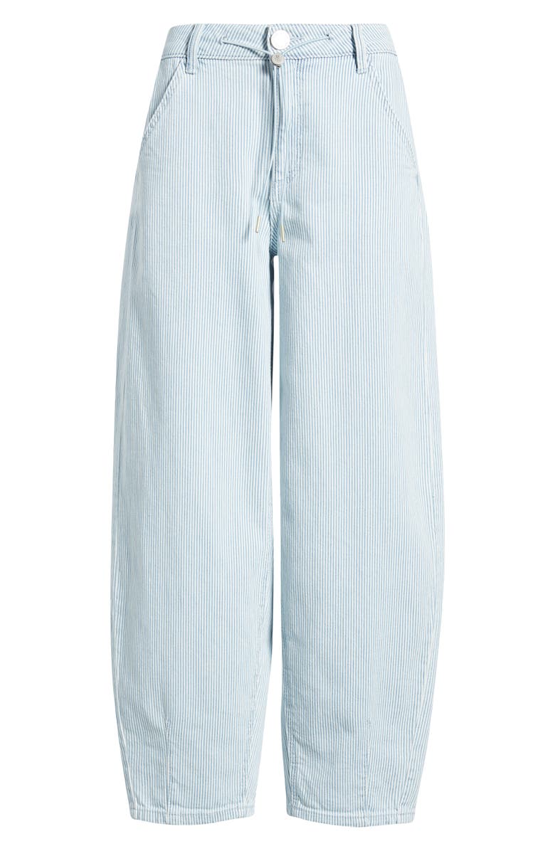 Wit & Wisdom Precision Fit Skyrise Relaxed Barrel Leg Pants, Alternate, color, Powder Blue