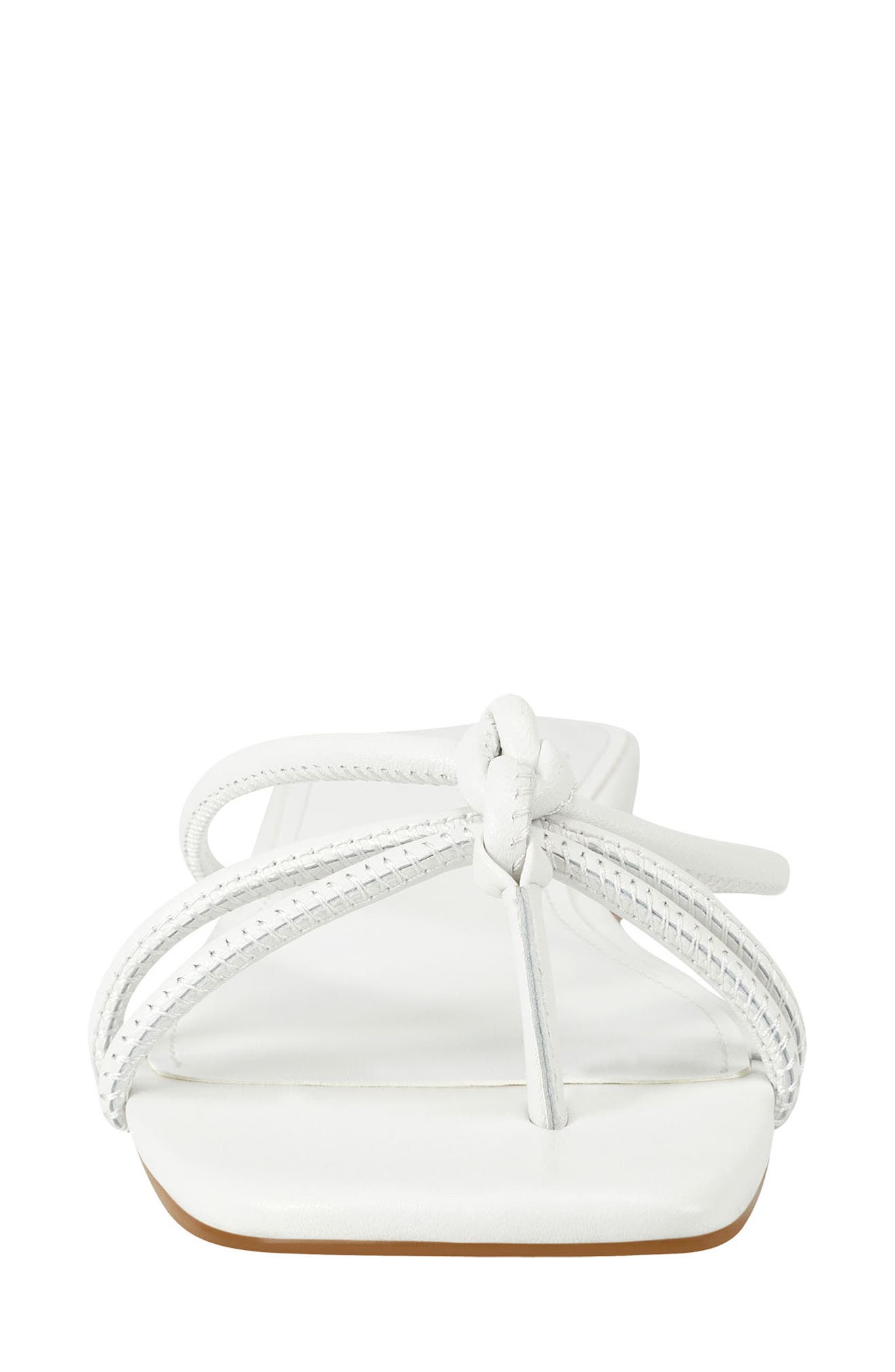 Monty Sandal, Alternate, color, WHITE LEATHER