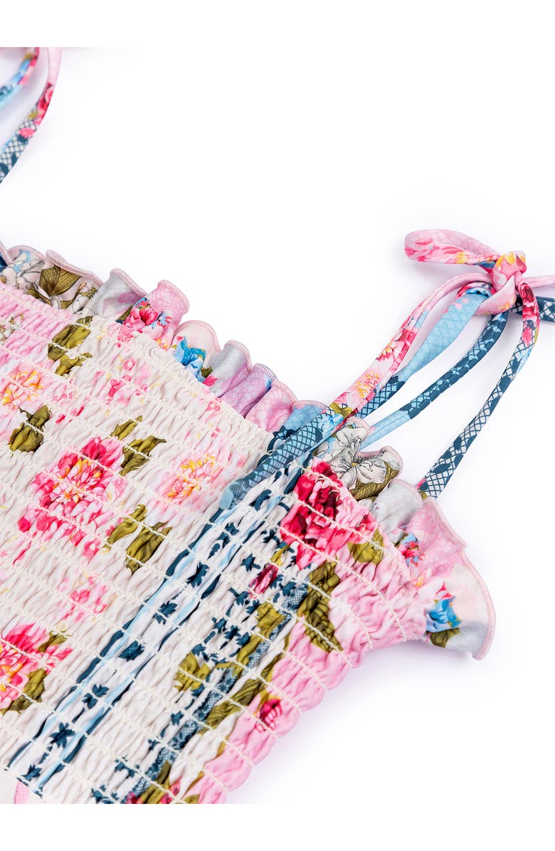 Agua Bendita Kids' Lewis Meraki One-Piece Swimsuit, Alternate, color, Pink