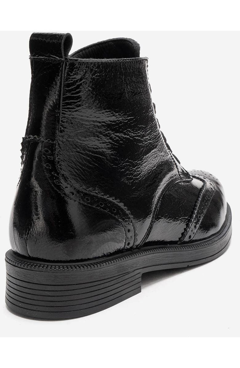 Forever & Always Shoes Nelvy Leather Boot, Alternate, color, Black Patent