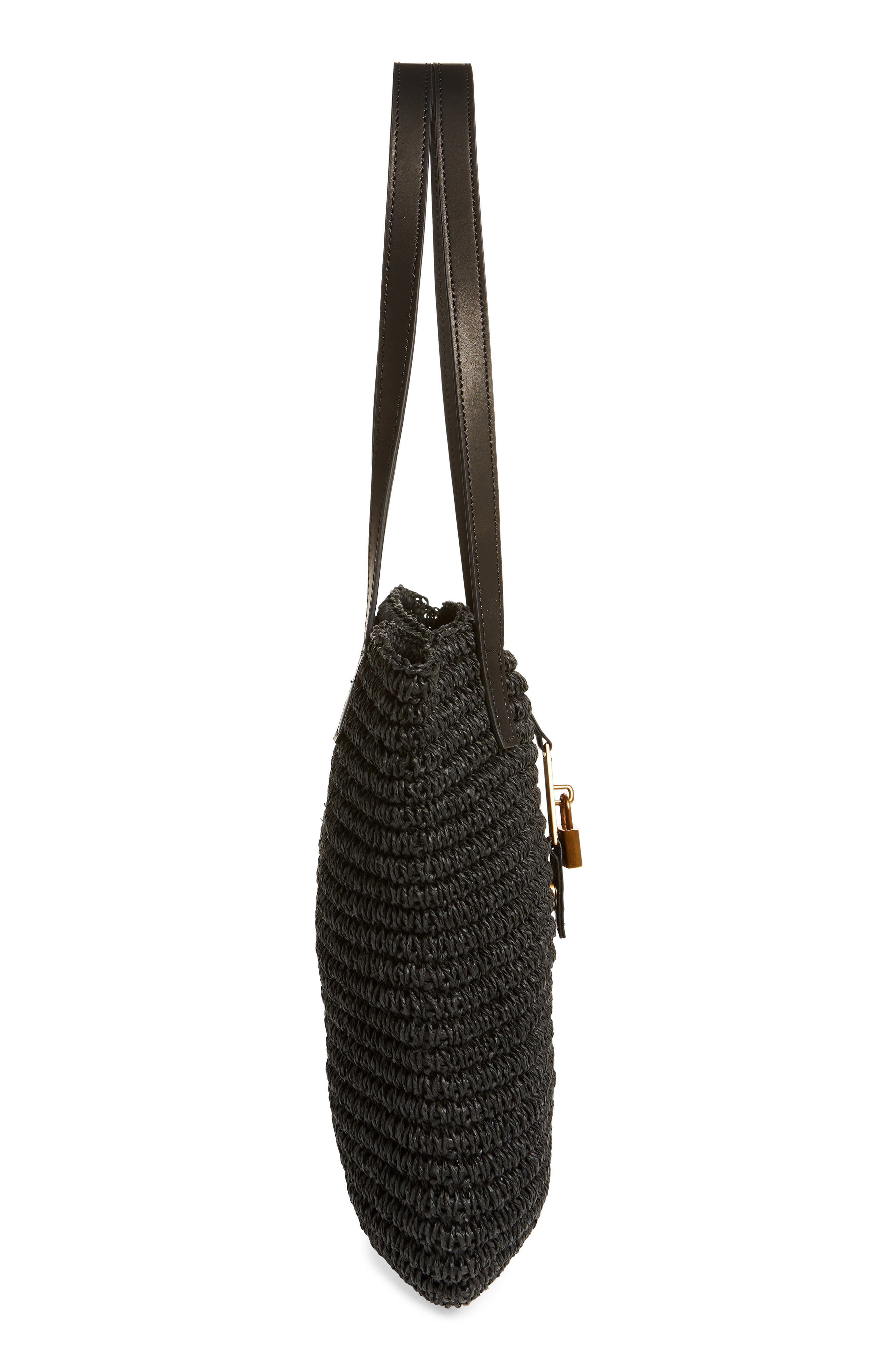 Kurt Geiger London Brixton Raffia Tote Bag, Alternate, color, 