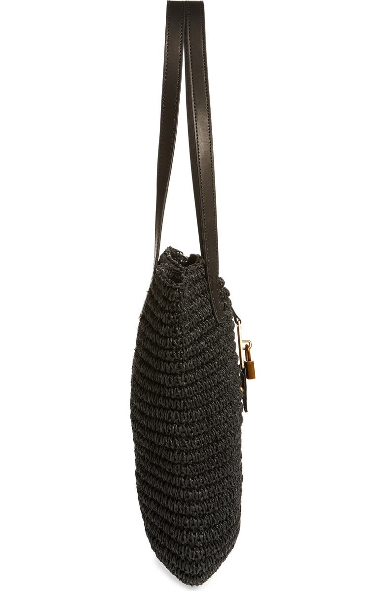 Kurt Geiger London Brixton Raffia Tote Bag, Alternate, color,