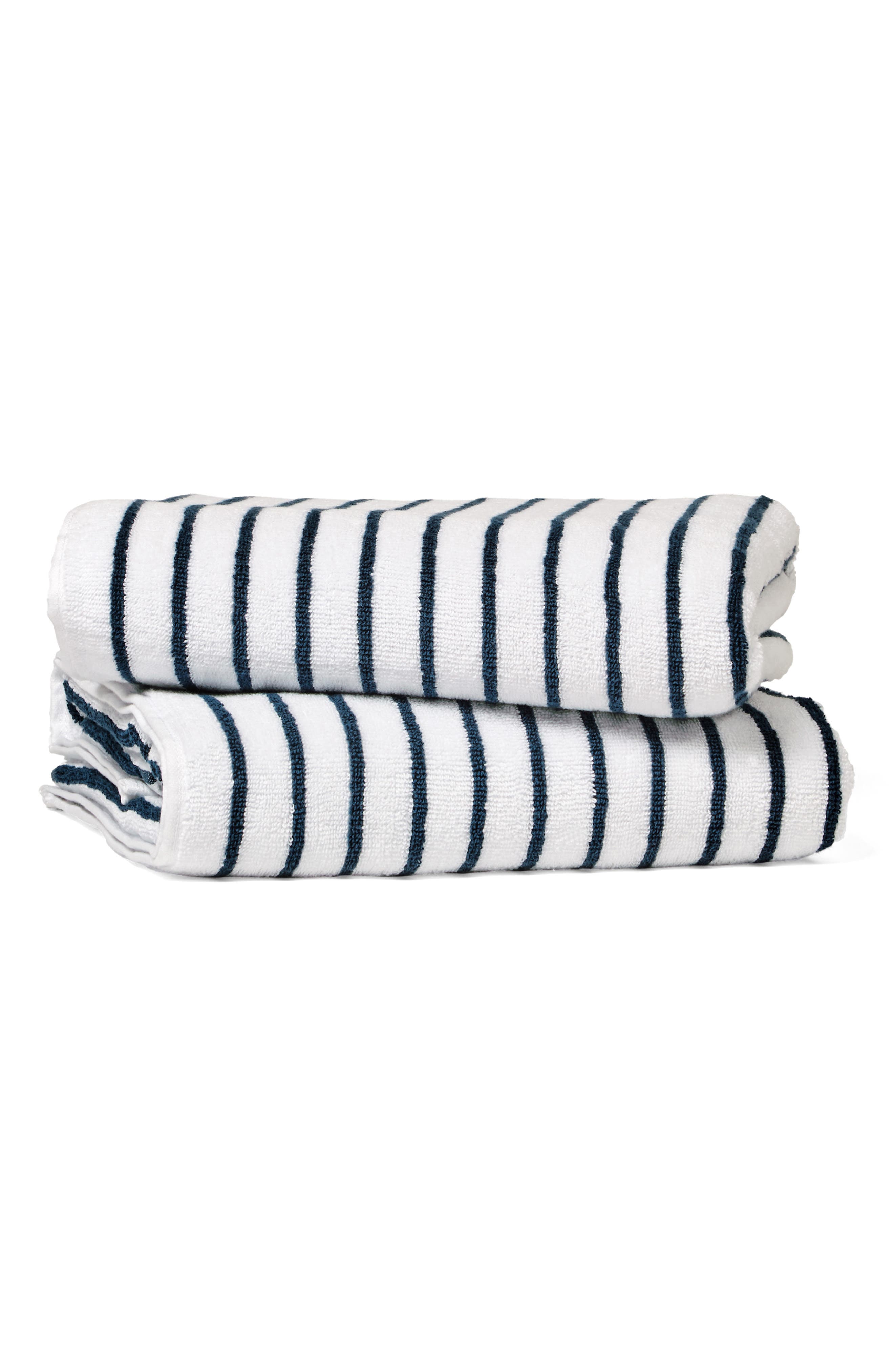 HOMESPUN 2-Pack Cabana Beach Towels