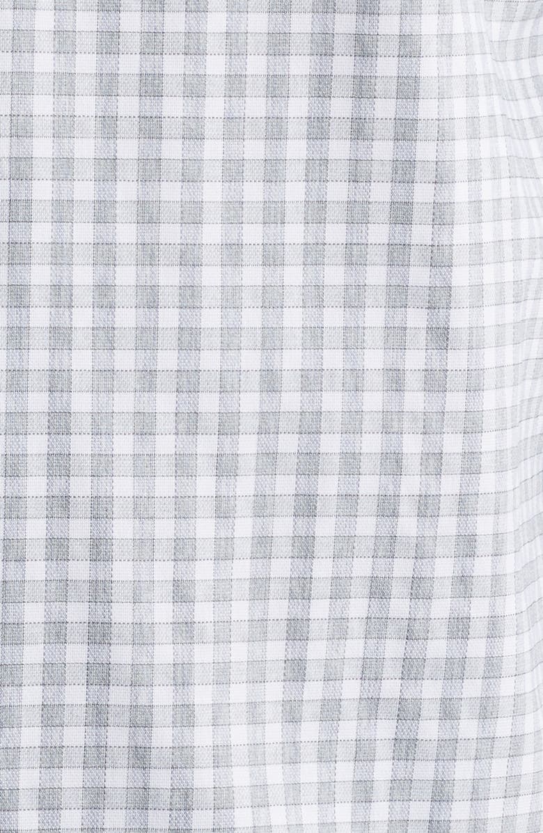 johnnie-O Westwood Plaid Button-Up Shirt, Alternate, color, Light Gray