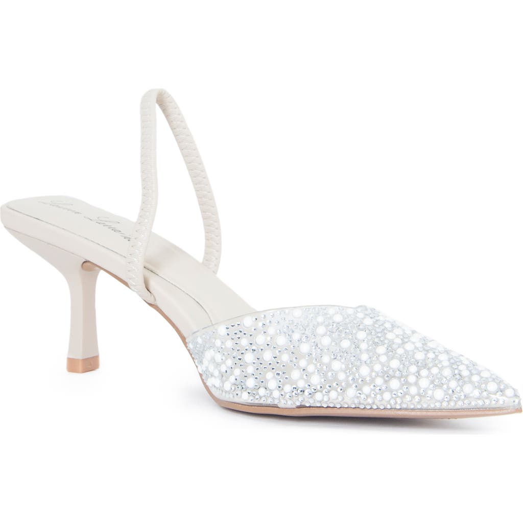 LAUREN LORRAINE LAUREN LORRAINE ZING EMBELLISHED SLINGBACK MULE
