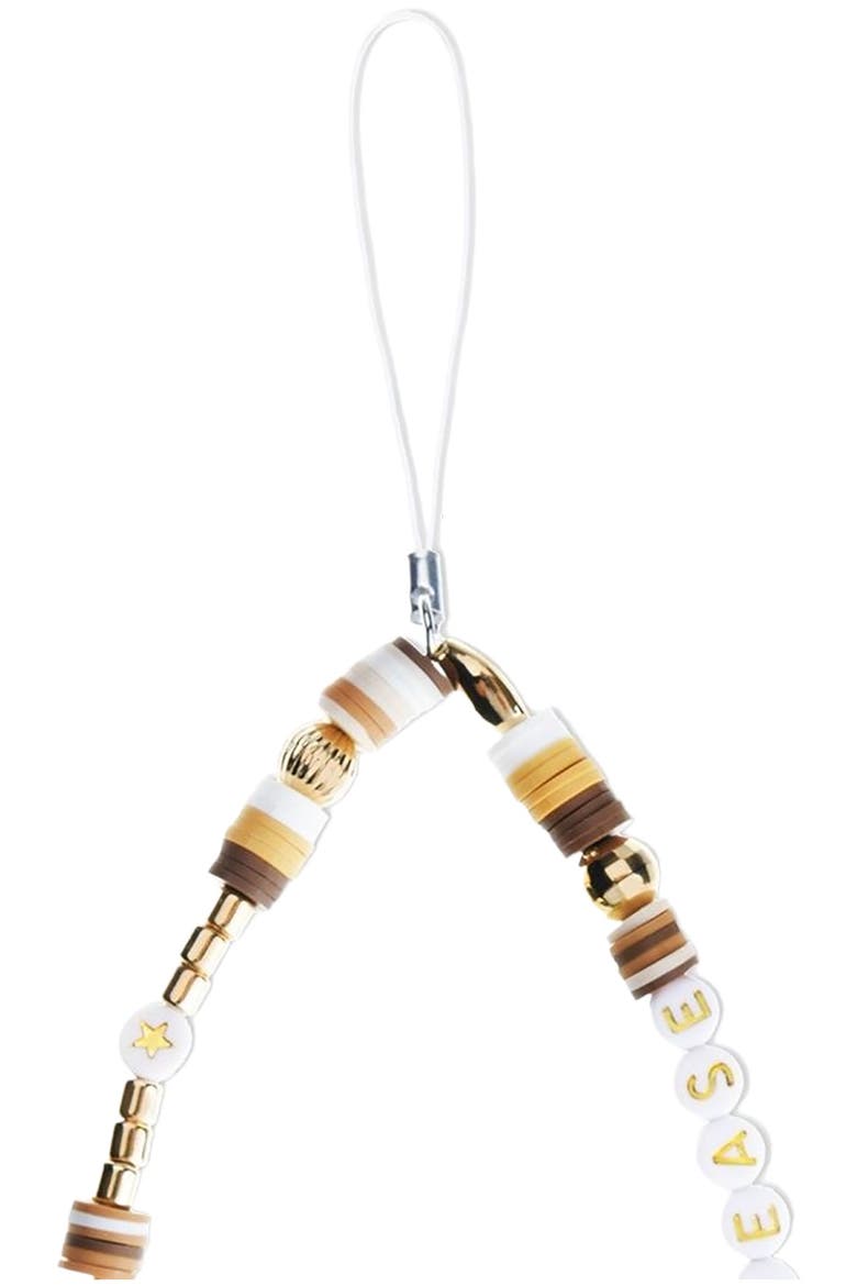 Phone Charm, Main, color, Brown