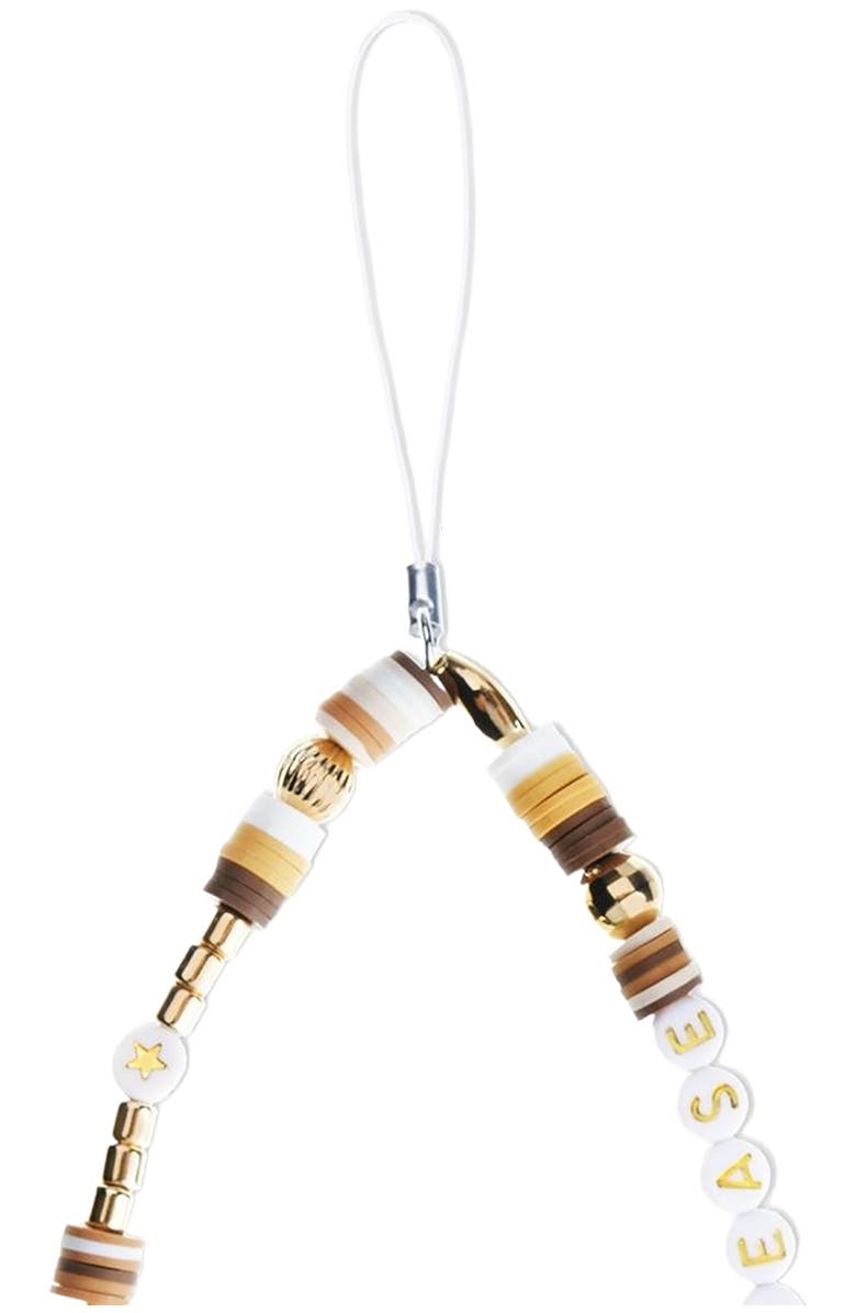 VELVET CAVIAR Phone Charm, Main, color, Brown
