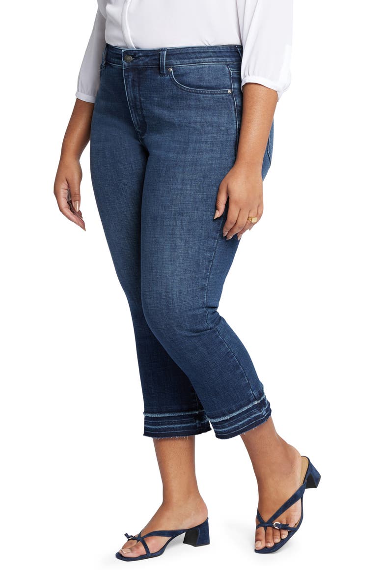 Marilyn Release Hem Ankle Straight Leg Jeans, Alternate, color, INSPIRE