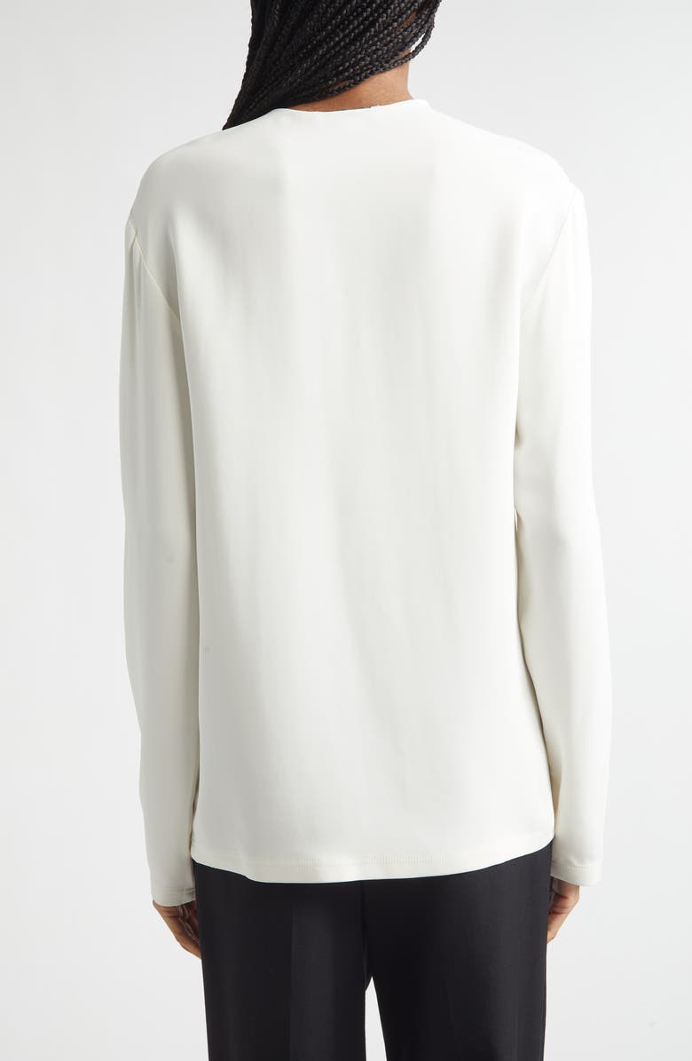 Stella McCartney Iconic Zip Detail Top, Alternate, color, White