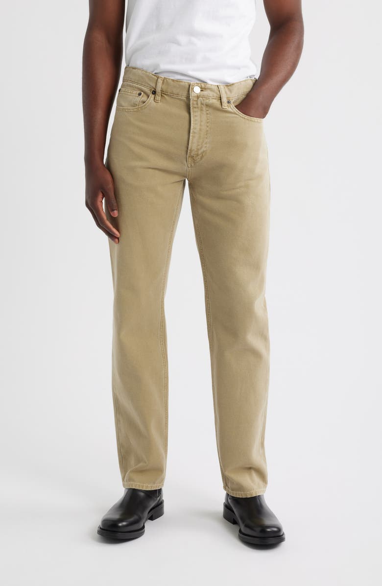 FRAME Modern Straight Leg Jeans, Main, color, Antique French Beige