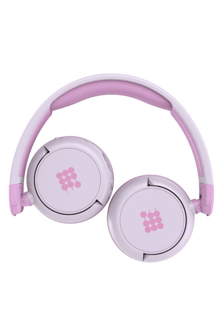 Bluetooth Headphones for Kids, Wireless , with Premium Sound Quality, Built In Microphone, 24 hours Playtime, Study Mode and Deep Bass, AUX Cord Black, Alternate, color, Purple
