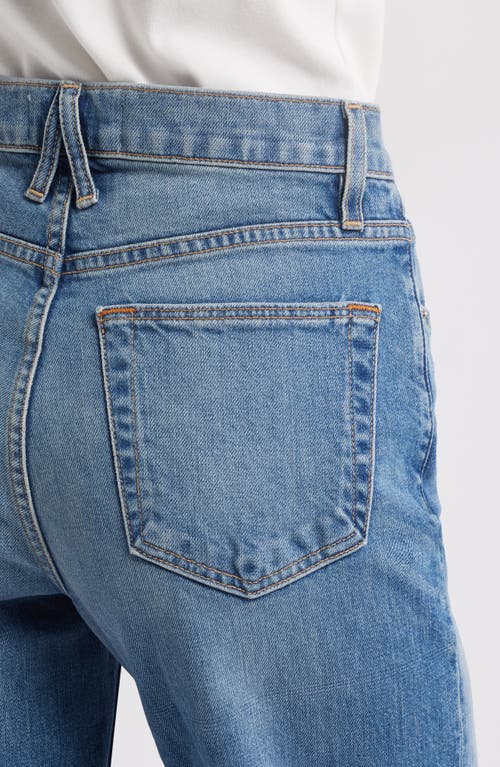 Shop Slvrlake London High Waist Ankle Straight Leg Jeans In Nothing To Lose
