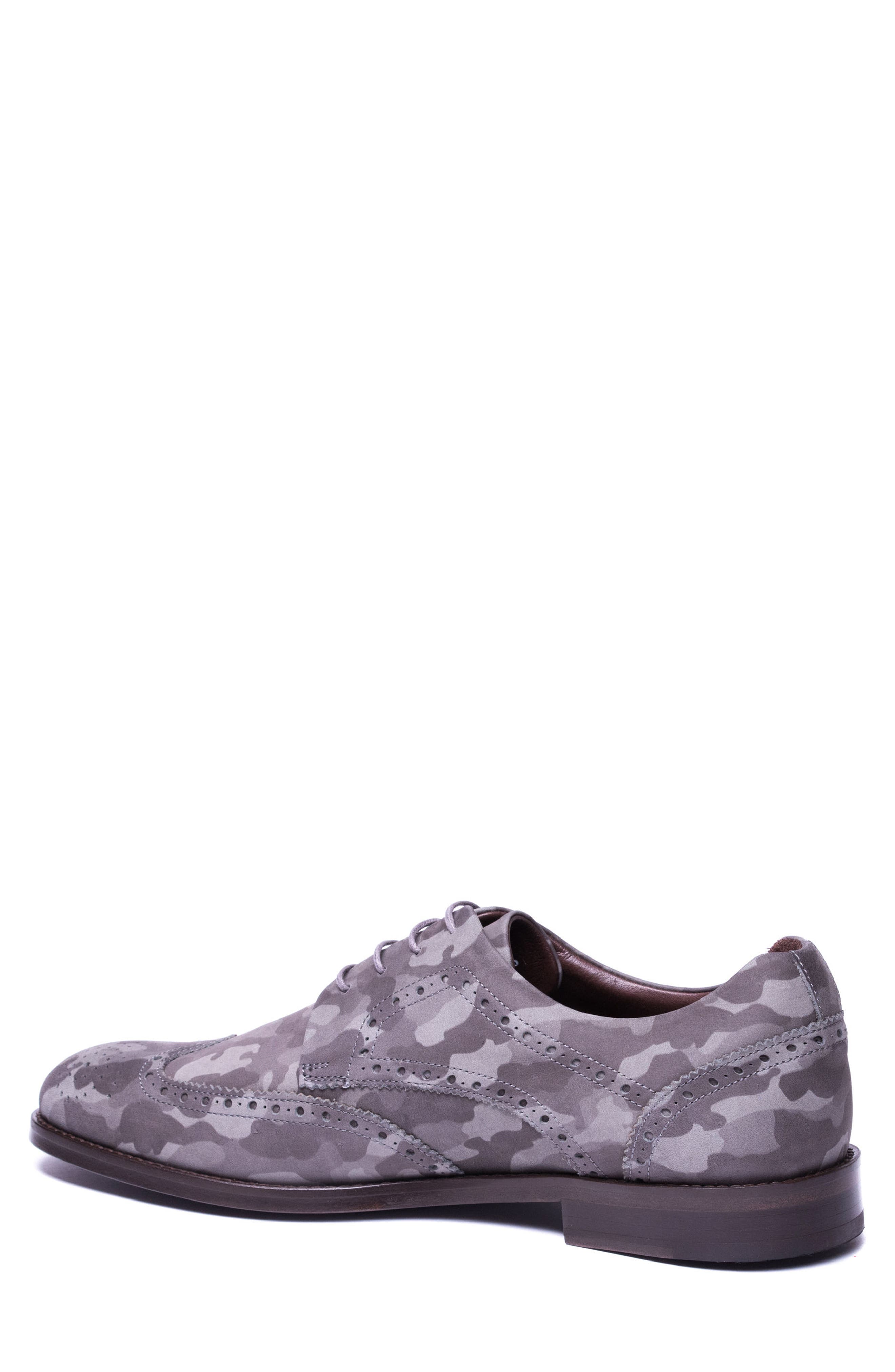 Jared Lang Caleb Camo Wingtip Derby, Alternate, color, 