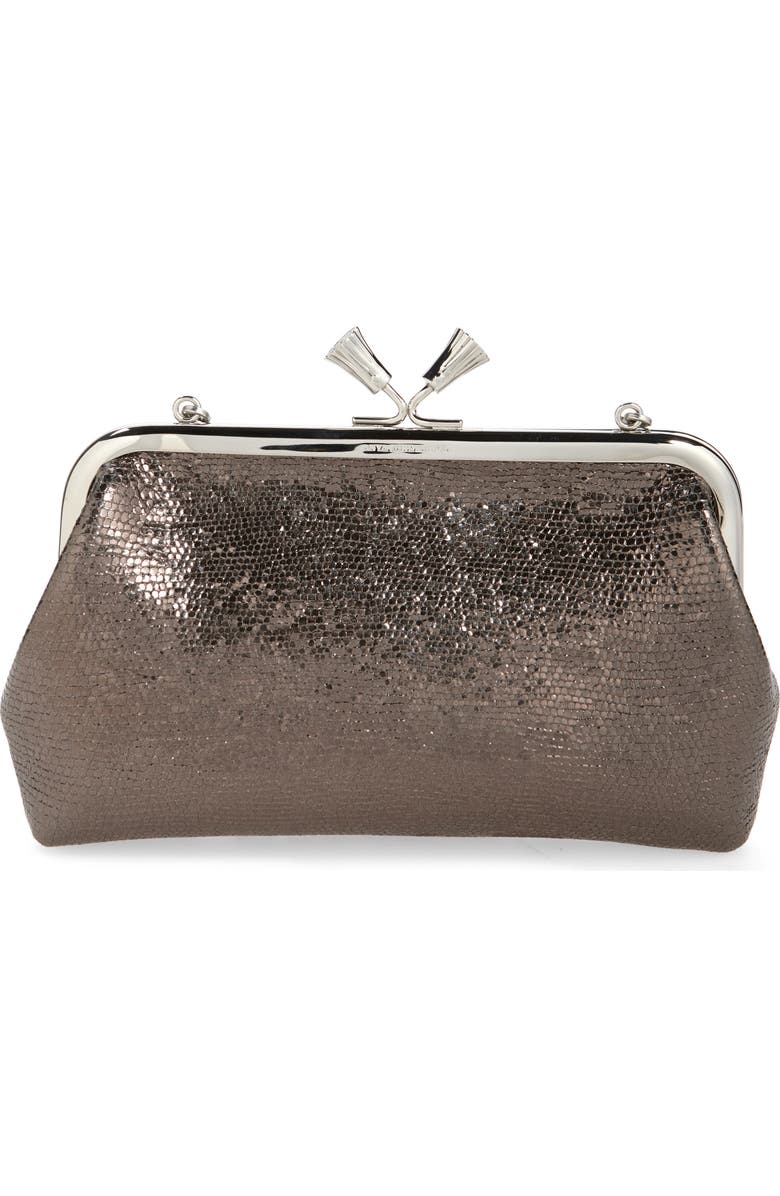Anya Hindmarch Maud Tassel Clasp Clutch, Main, color,