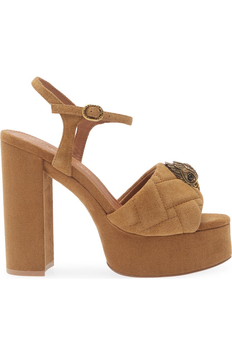 Kurt Geiger London Kensington Platform Sandal, Alternate, color, Tan