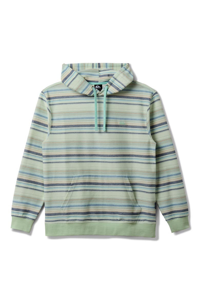 Great Otway Stripe Hoodie, Main, color, JADE