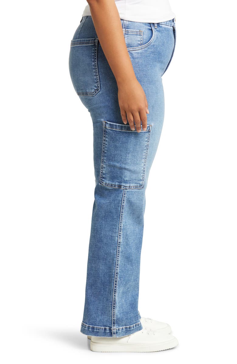 KUT from the Kloth Jodi Fab Ab High Waist Wide Leg Jeans, Alternate, color, 