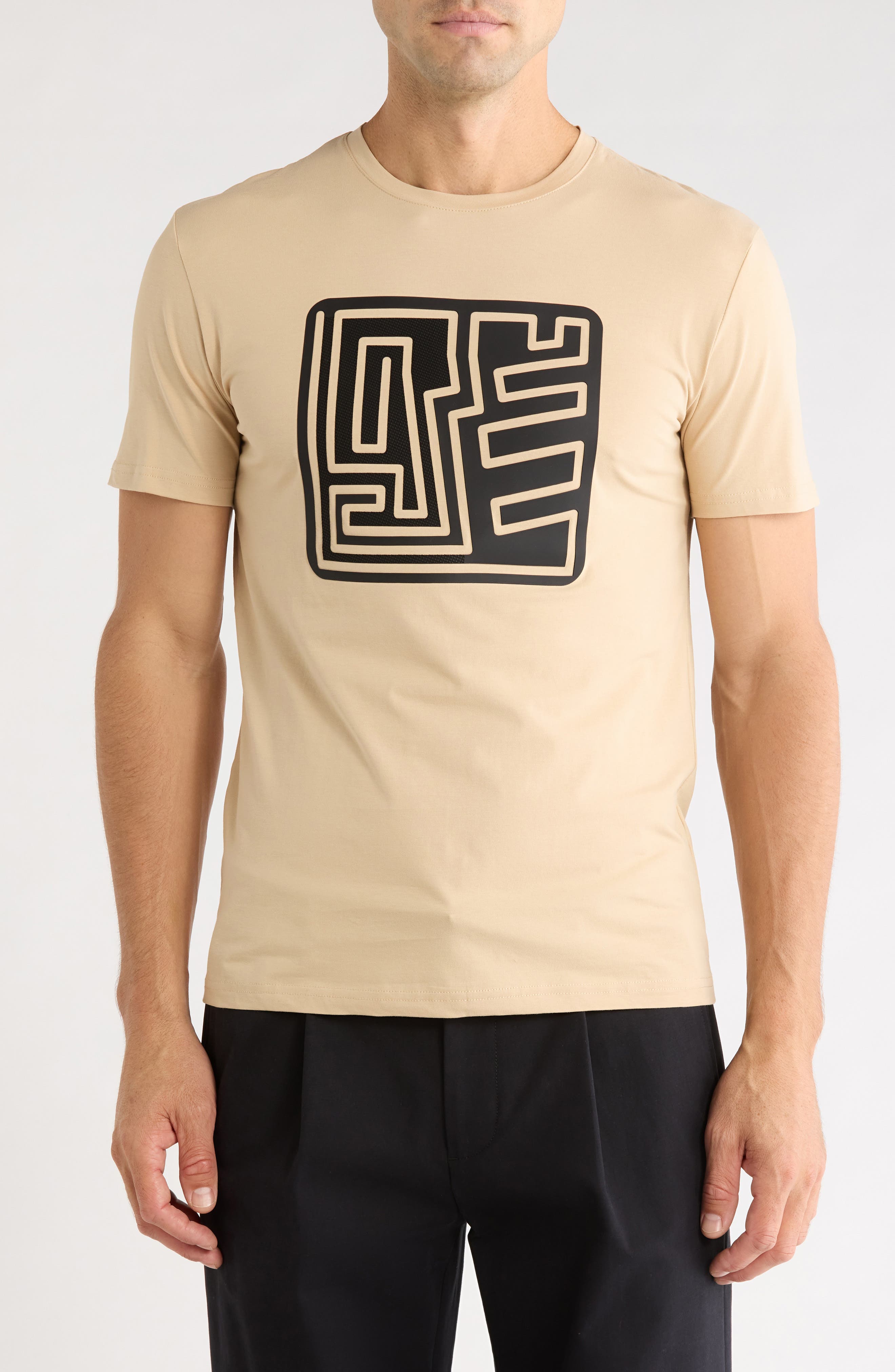 3D Maze Graphic T-Shirt