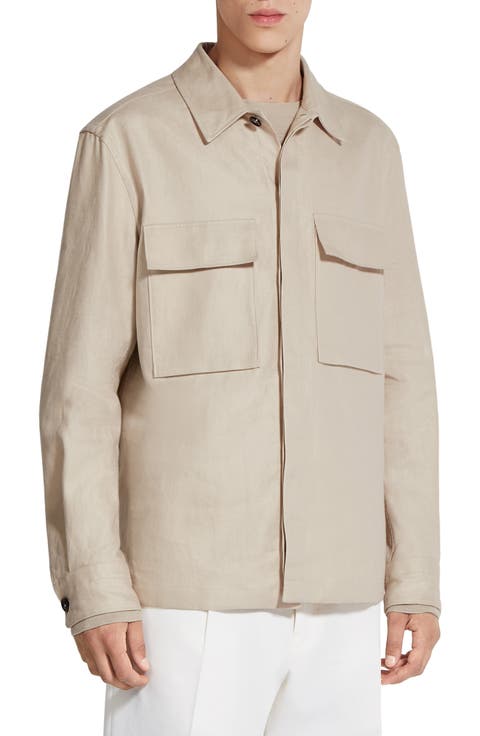 Oasi Linen Twill Overshirt