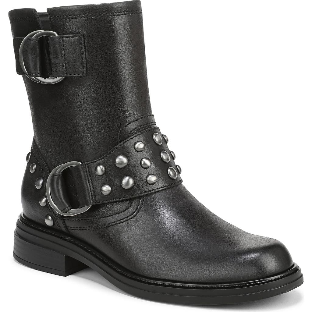 Naturalizer Optimus Stud Moto Boot In Black
