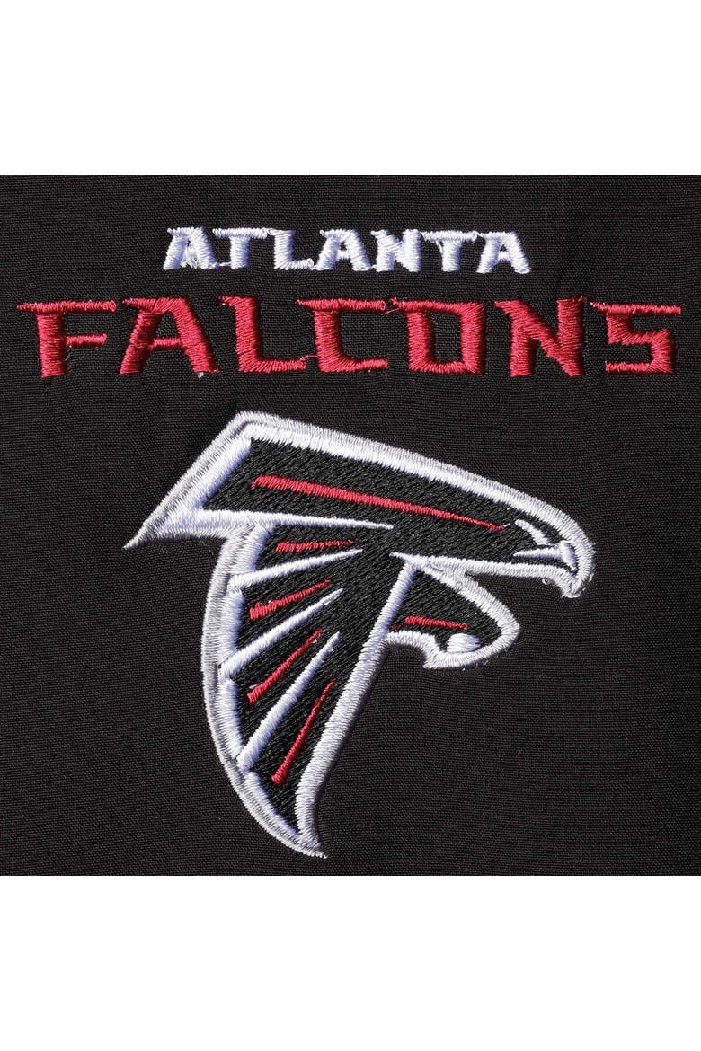 Men's Dunbrooke Black Atlanta Falcons Big & Tall Archer Softshell Full-Zip Vest, Alternate, color, Black