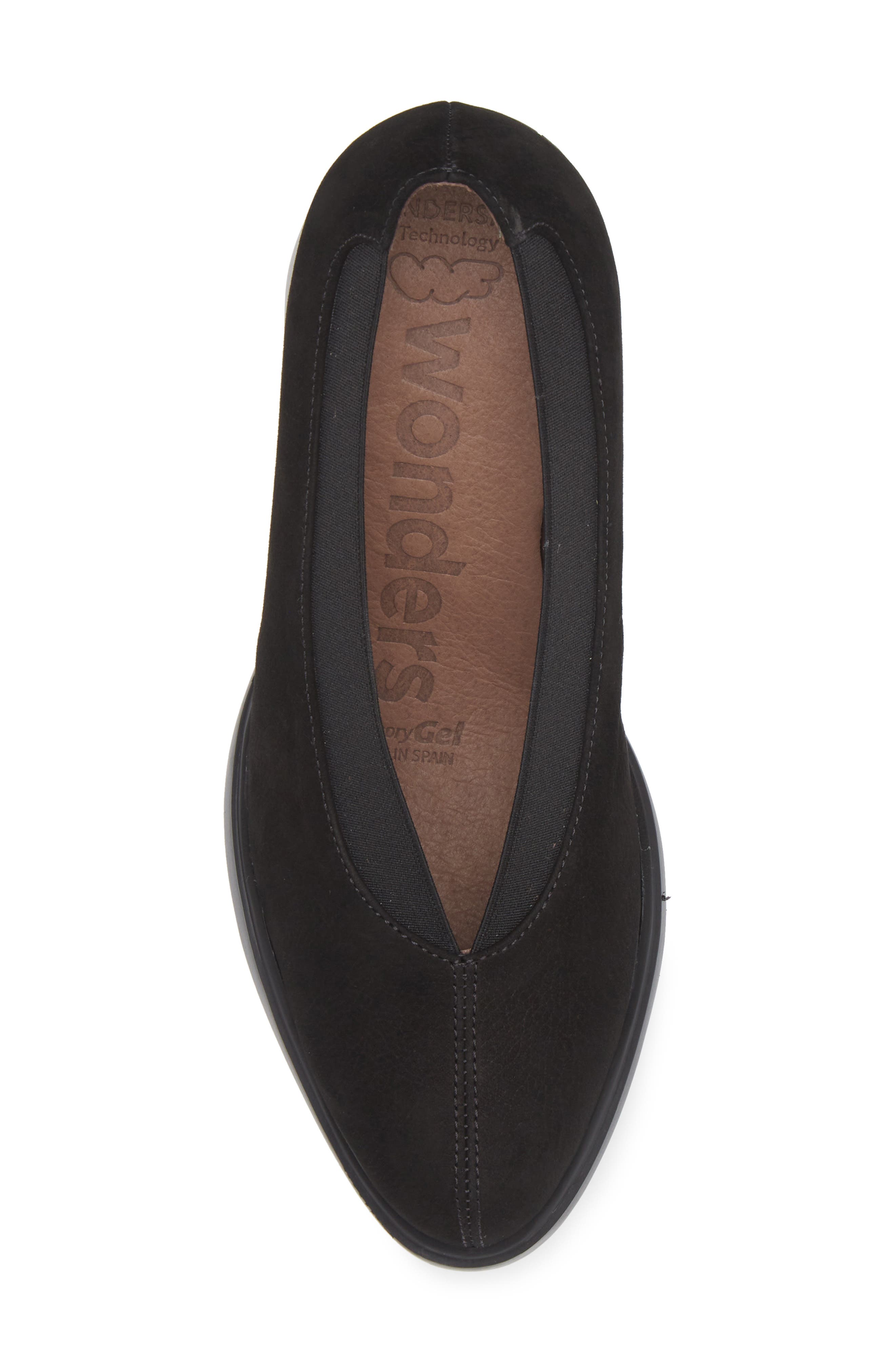 Wonders Envelope Pump, Alternate, color, Black Nubuck