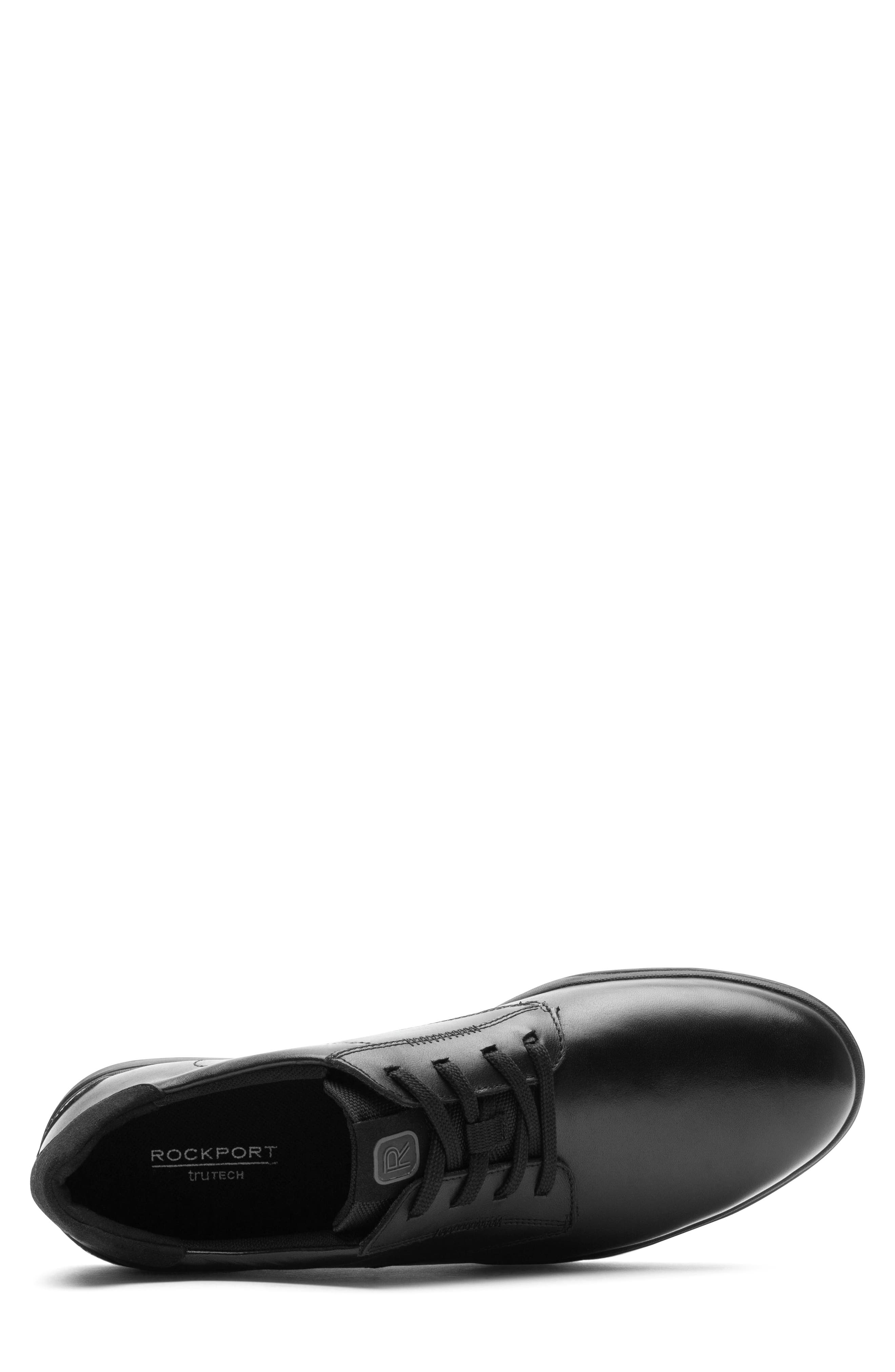 Rockport Bronson Plain Toe Leather Sneaker, Alternate, color, 