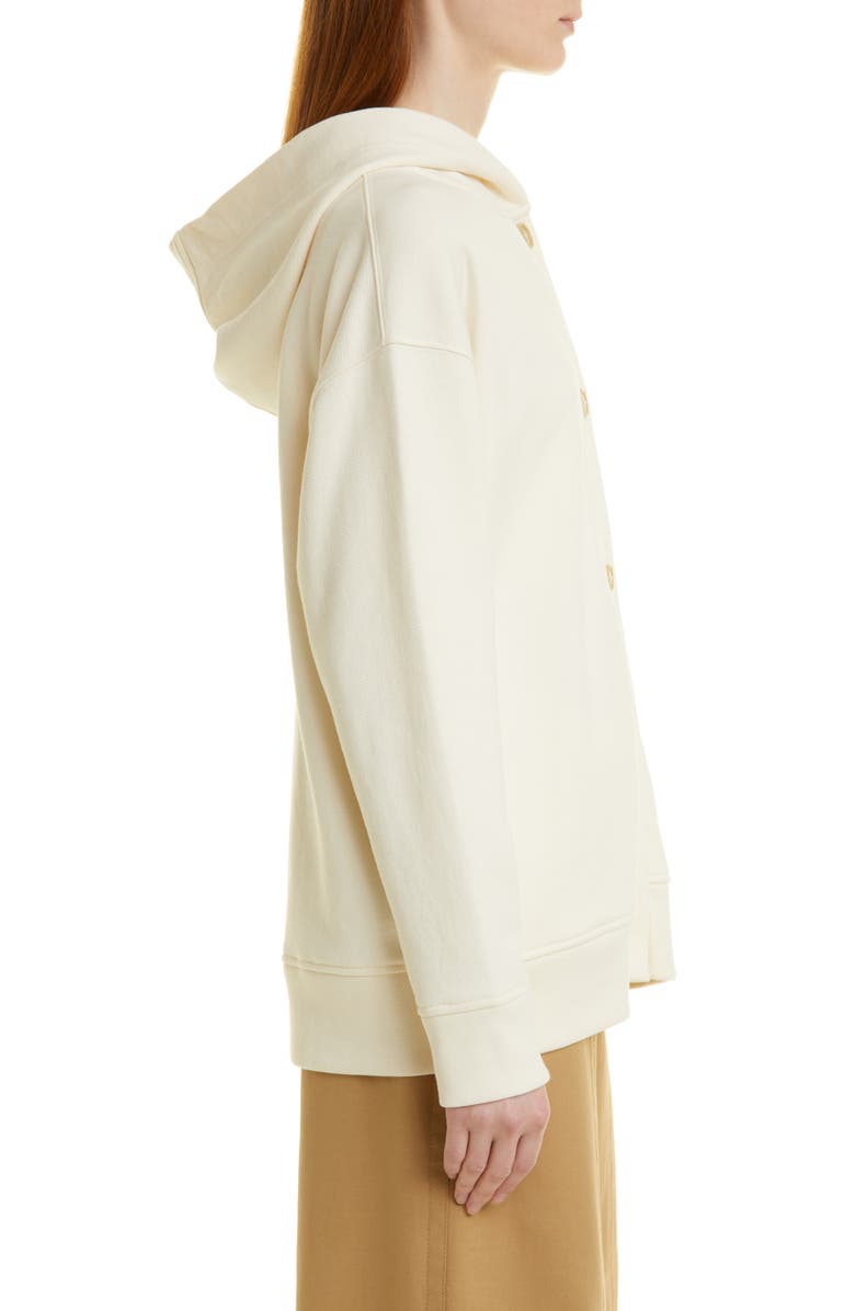 Vince Hooded Cotton Cardigan, Alternate, color,