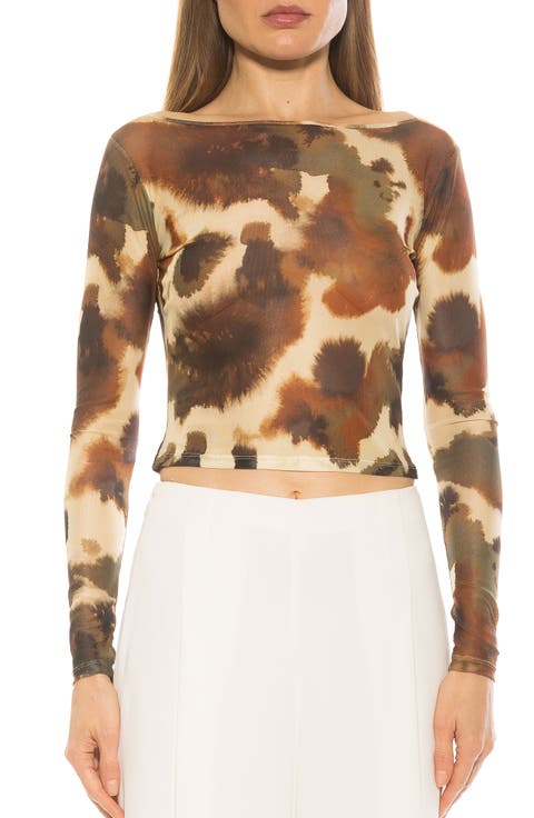 Opal Sheer Mesh Top