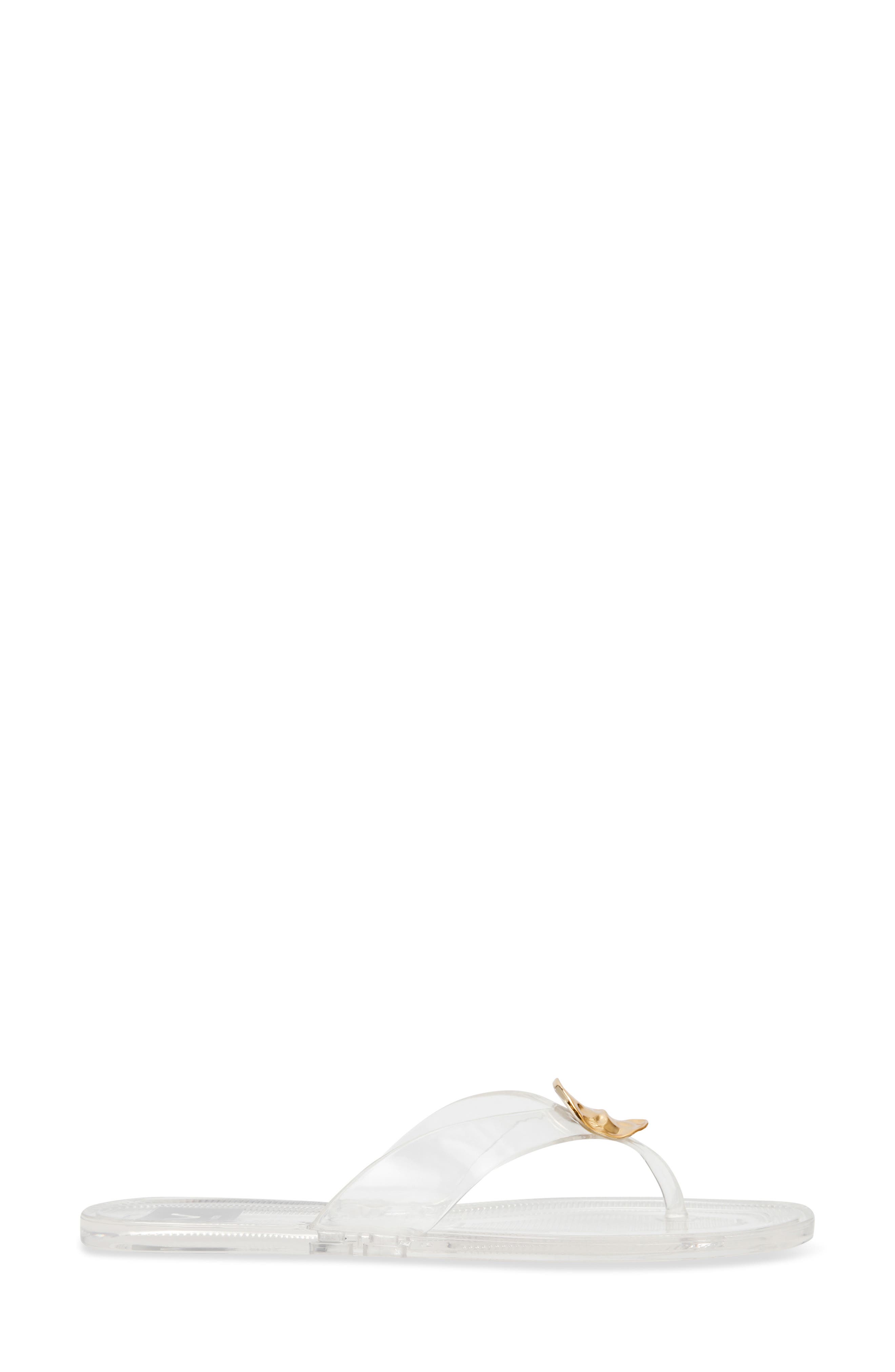 Jespar Flip Flop Sandal, Alternate, color, CLEAR
