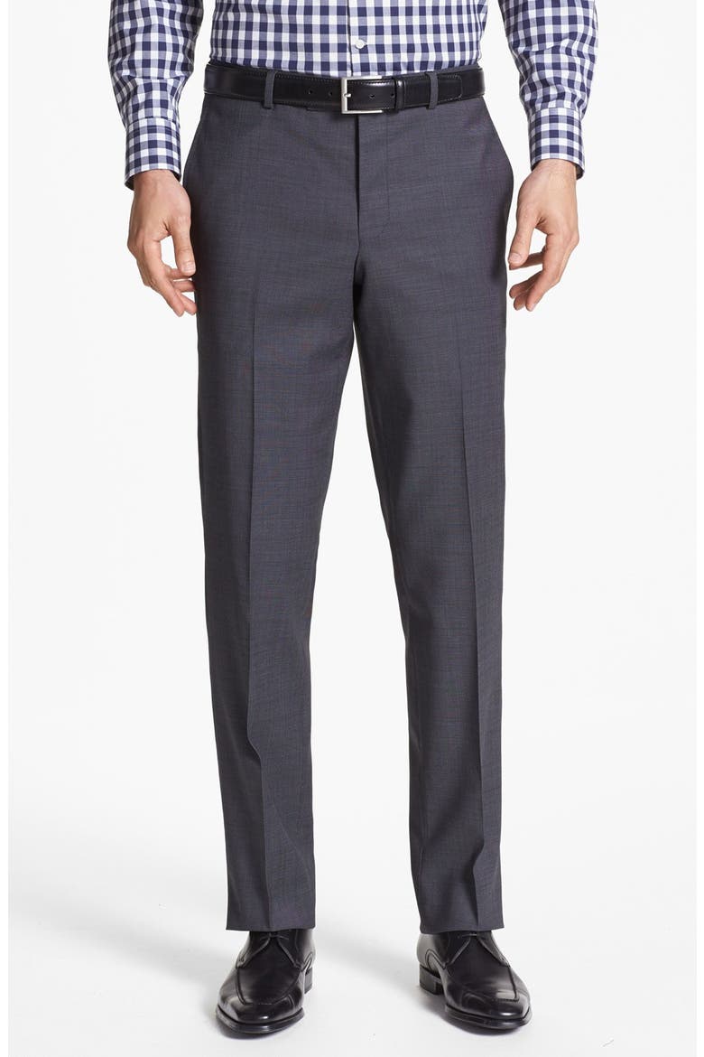 Jones Trim Fit Wool Suit, Alternate, color, CHARCOAL