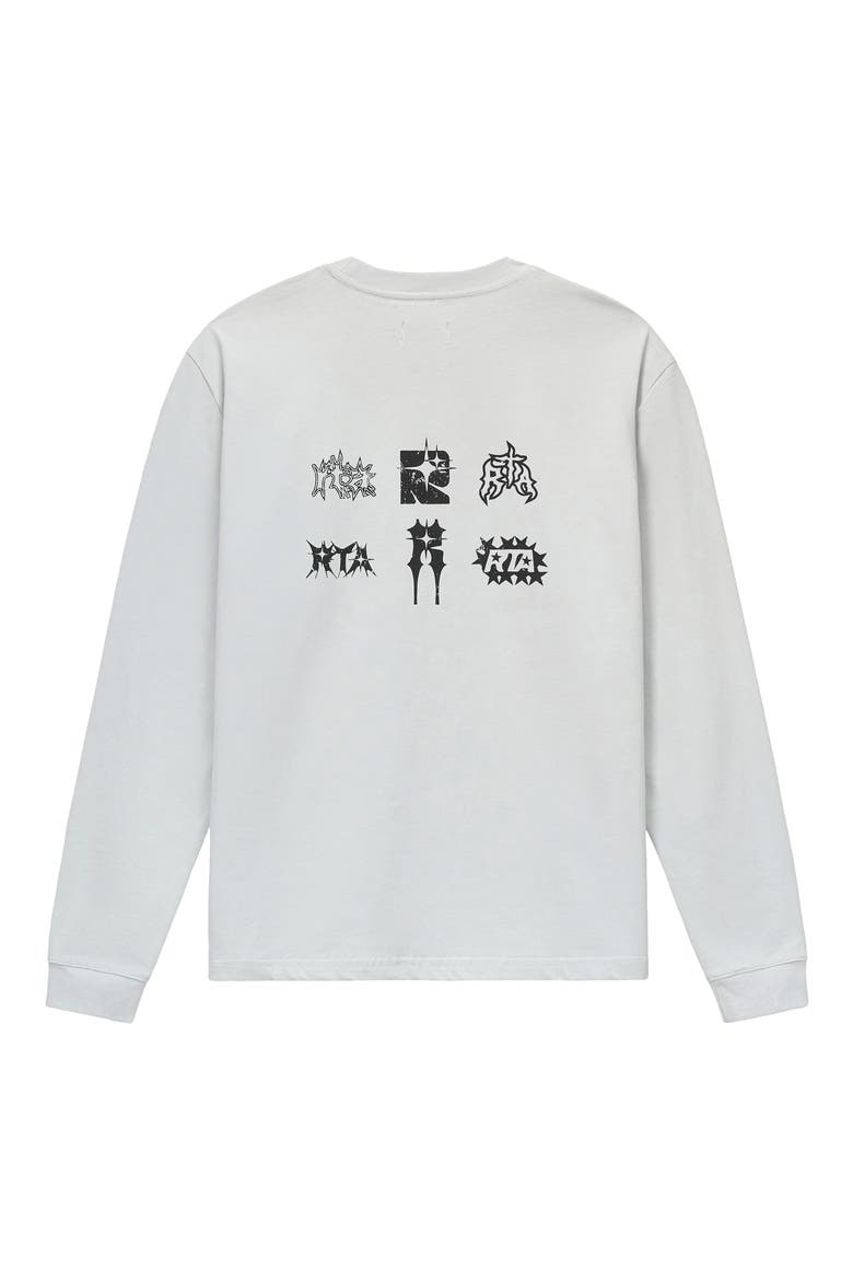 Lawrence Long Sleeve Graphic T-Shirt, Alternate, color, SMOKE SPIKED TYPE